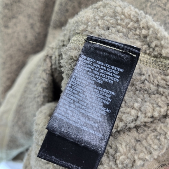 North Face Jacket Men Medium Brown Quarter Zip Pullover Gordon Lyons Sweater - Picture 8 of 10